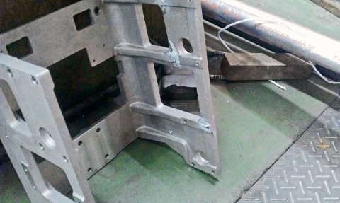 アルミ鋳物品　溶接接合 - 愛知県名古屋市で金属加工の有限会社ニーズ工業製作