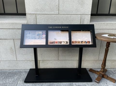 THE CONDER HOUSE様 スタンドサイン① - 愛知県名古屋市で金属加工の有限会社ニーズ工業製作